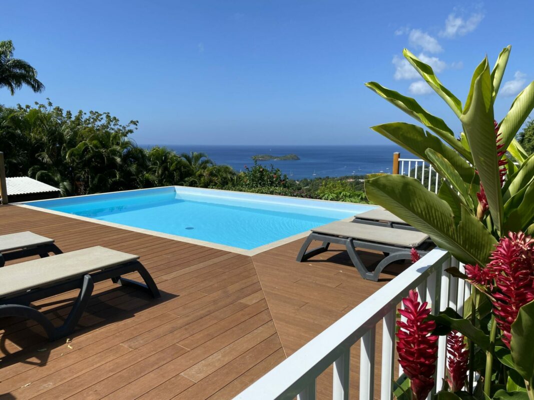Villa de vacances avec Piscine en Guadeloupe